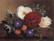 Jensen Johan Crimson Dahlia china oil painting reproduction